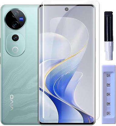 NSTAR Edge To Edge Tempered Glass for Vivo V40 Pro 5G, Vivo V40 5G, Vivo T3 Ultra, (UV)