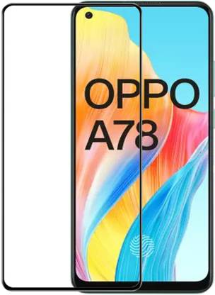 NKCASE Edge To Edge Tempered Glass for OPPO A78, OPPO A78 4G, (F6.43")