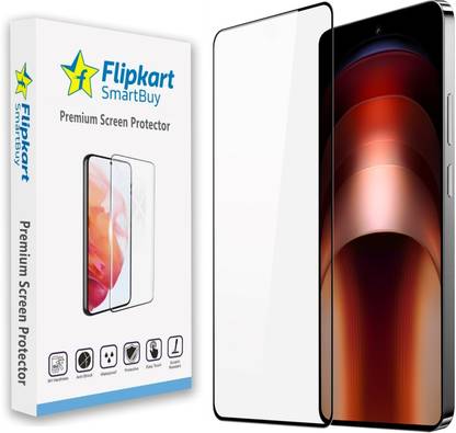 Flipkart SmartBuy Edge To Edge Tempered Glass for iQOO Neo 10 5G, iQOO Neo 10R 5G, Premium Gorilla Screen Guard, with Easy Installation Kit