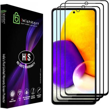 iWishKart Edge To Edge Tempered Glass for Infinix HOT 20 Play, Infinix Hot 20 Play 5G