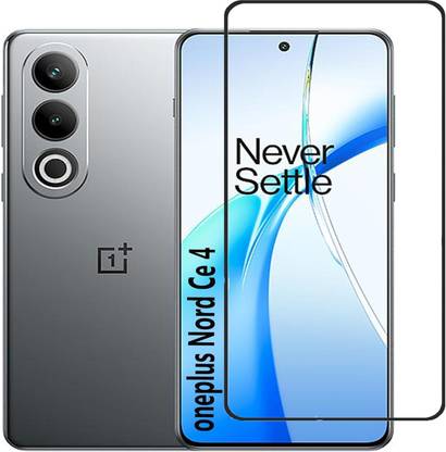 9H Edge To Edge Tempered Glass for Olus Nord CE 4 5G-Touch Sensitive, Tempered Glass, Anti-Shatter, Scratch Resistant, Bubble Proof