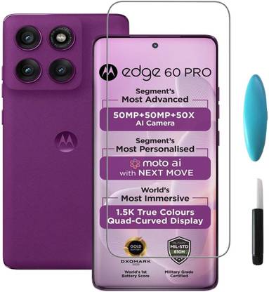 Hyper Edge To Edge Tempered Glass for MOTOROLA Edge 60 Pro