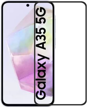 NKCASE Edge To Edge Tempered Glass for Samsung A35 5G, Samsung Galaxy A35 5G