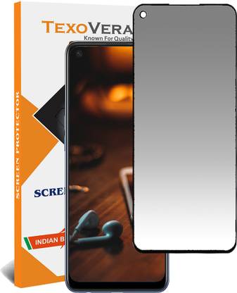 TEXOVERA Edge To Edge Tempered Glass for Realme Narzo 30 Pro, Realme 6, Realme 6i, Realme 7, Realme 7i, Realme Narzo 20 Pro, Oppo A52, Samsung Galaxy A21s, Oppo A33, Oppo A53, Realme 8 5G, Realme Narzo 30 5G, Realme Narzo 30 Pro 5G, Matte Ceramic