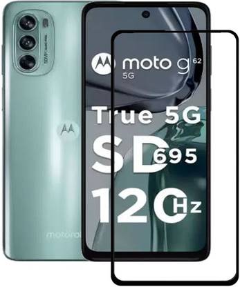 INFINITYWORLD Edge To Edge Tempered Glass for Motorola G62 5G,MOTO G62 5G