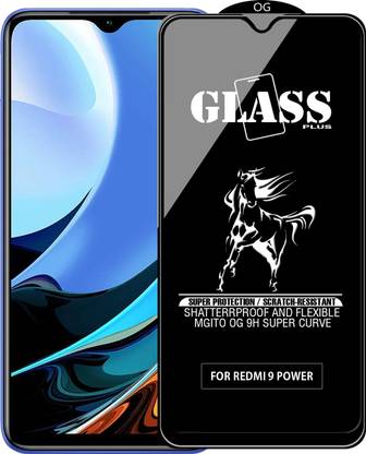 MGito Edge To Edge Tempered Glass for Redmi 9 Power