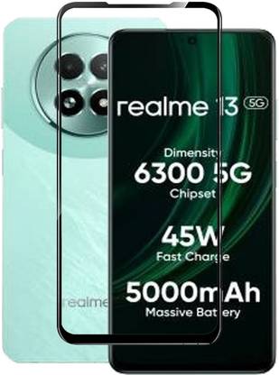 DSCASE Edge To Edge Tempered Glass for realme 13 5G