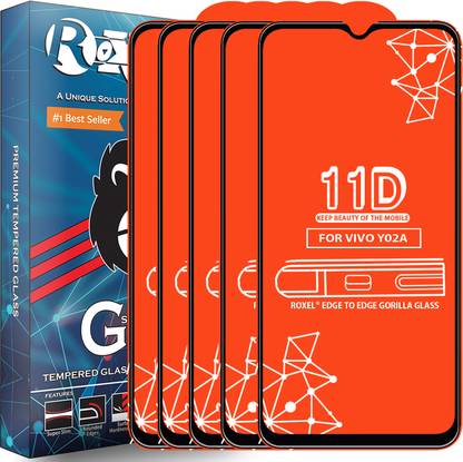 Roxel Edge To Edge Tempered Glass for Vivo Y02A