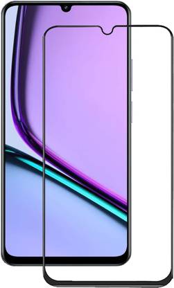 NSTAR Edge To Edge Tempered Glass for Realme Narzo N61, realme Narzo N61, (BLK)