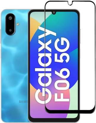 NSTAR Edge To Edge Tempered Glass for Samsung Galaxy F06 5G, SAMSUNG Galaxy F06 5G