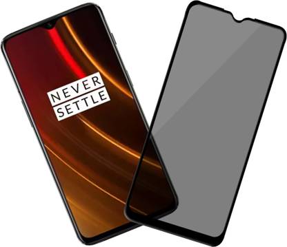 GLOBAL NOMAD Edge To Edge Tempered Glass for OnePlus 6T (Privacy Glass)