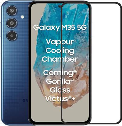INFINITYWORLD Edge To Edge Tempered Glass for Samsung Galaxy M35 5G