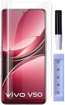 GDBUY Edge To Edge Tempered Glass for Vivo V50 5G, Vivo V50