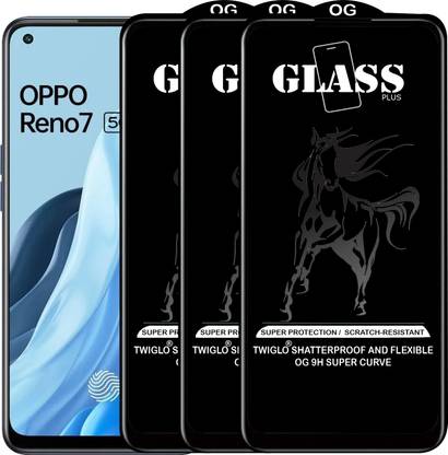 TWIGLO Edge To Edge Tempered Glass for OPPO RENO 7 5G