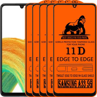 TWIGLO Edge To Edge Tempered Glass for SAMSUNG A33 5G