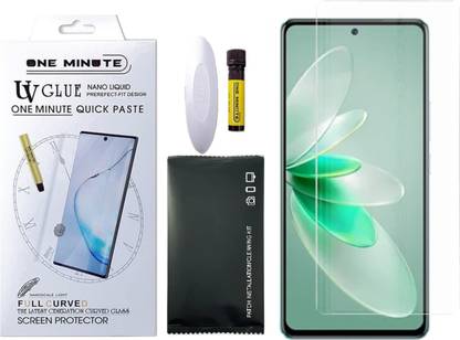 symlcart Edge To Edge Tempered Glass for VIVO T2 Pro 5G