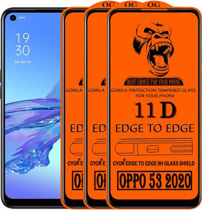 CYOR Edge To Edge Tempered Glass for OPPO A53 2020