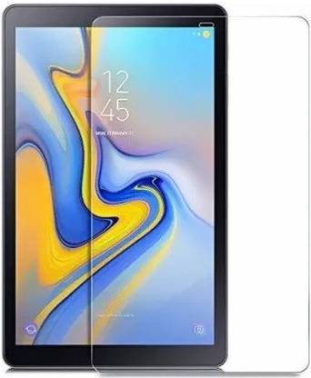 S-Softline Edge To Edge Tempered Glass for Samsung Galaxy Tab A 10.5 Inch (SM-T590 SM-T595), Easy Installation Frame, Scratch Resistant, Case Friendly