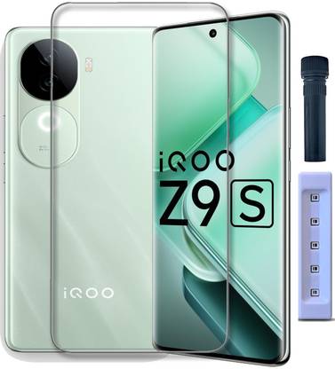 NKCASE Edge To Edge Tempered Glass for iQOO Z9s 5G, iQOO Z9s, (UV)