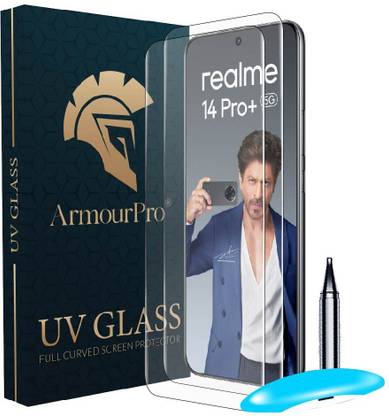 ArmourPro Edge To Edge Tempered Glass for Realme 14 Pro Plus 5G, Realme 14 Pro Plus, Realme 14 Pro 5G, Realme 14 Pro
