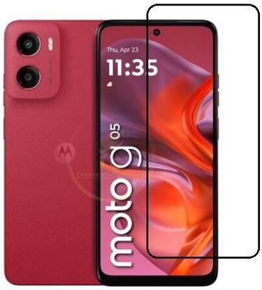 INFISRI Edge To Edge Tempered Glass for Moto G05,Motorola G07