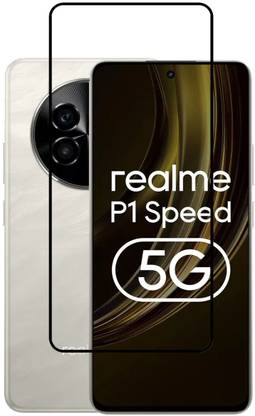 NKCASE Edge To Edge Tempered Glass for Realme P1 Speed
