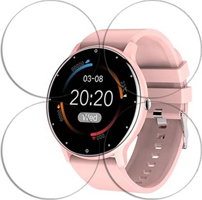 SOMTONE Edge To Edge Tempered Glass for ZL02 Smart Watch for Men Women SMARTWATCH SCREEN GUARD
