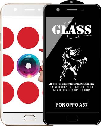 MGito Edge To Edge Tempered Glass for Oppo A57