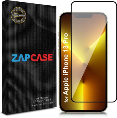 Zapcase Edge To Edge Tempered Glass for Apple iPhone 13 Pro