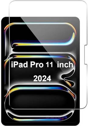Bulkwala Edge To Edge Tempered Glass for Tempered Glass for iPad Pro 11 inch, Premium Tempered Glass Screen Protector for iPad Pro 11 inch (M4 2024) [Anti-Scratch] & [9H Surface Hardness] - Pack of 1