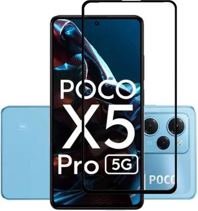 INFINITYWORLD Edge To Edge Tempered Glass for POCO F5 5G, POCO X5 5G, POCO X5 Pro 5G, (6.67")