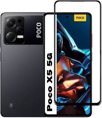 welldesign Edge To Edge Tempered Glass for POCO X5 5G, Poco X5 5G