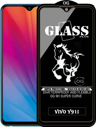 PFOAM Edge To Edge Tempered Glass for VIVO Y91I