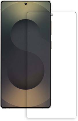 SOMTONE Edge To Edge Tempered Glass for Samsung Galaxy S25 Ultra 5G FRONT Tempered Glass Screen Protector | Anti-Scratch | Edge to Edge Full Coverage | 9H Hardness | Screen Guard