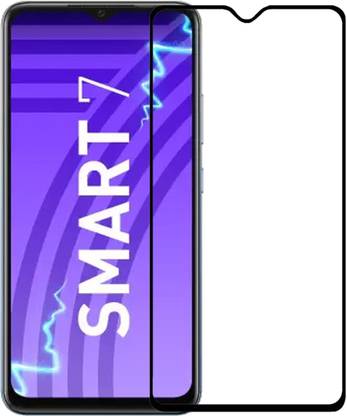 NKCASE Edge To Edge Tempered Glass for Infinix SMART 7, Infinix SMART 7 (V6.6)
