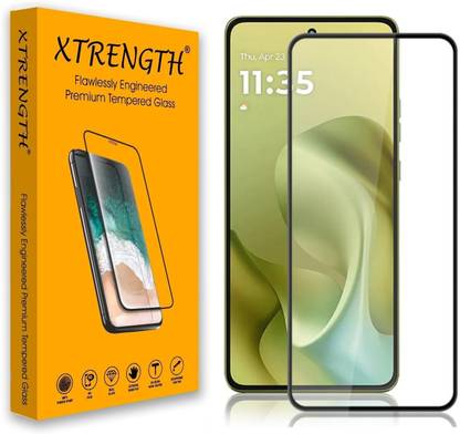 XTRENGTH Edge To Edge Tempered Glass for Samsung Galaxy S25 FE 5G, with Easy Installation Kit