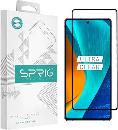Sprig Edge To Edge Tempered Glass for Sprig Edge To Edge Tempered Glass for SAMSUNG Galaxy F62, Galaxy F62, Samsung F62, F62 (Pack of 1)
