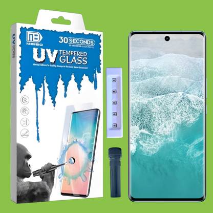 KadWaniya Edge To Edge Tempered Glass for Vivo V30E 5G, Vivo V30 5G, Vivo V30 Pro 5G, Meibo Series 3D Curved (30 Seconds Quick Paste) High Quality UV Liquide Glue Glass with Easy Installation Kit-564