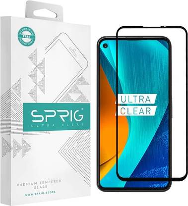 Sprig Edge To Edge Tempered Glass for Sprig Edge To Edge Tempered Glass for Google Pixel 4a (Pack of 1)