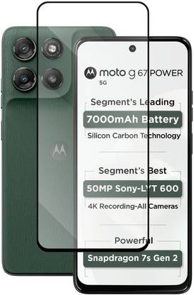 Flipkart SmartBuy Edge To Edge Tempered Glass for Motorola G67 Power 5G