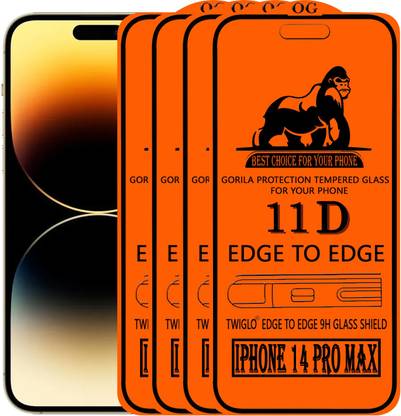 TWIGLO Edge To Edge Tempered Glass for IPHONE 14 PRO MAX