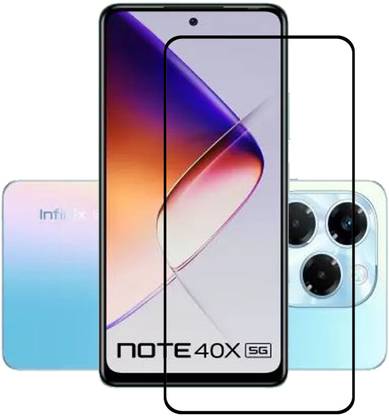 NKCASE Edge To Edge Tempered Glass for Infinix Note 40X 5G, Infinix Note 40x 5G