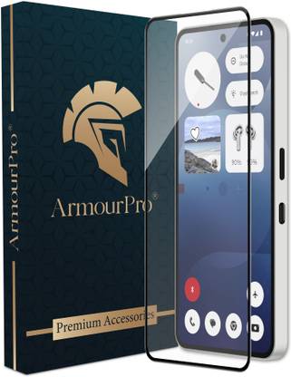 ArmourPro Edge To Edge Tempered Glass for Nothing Phone 3A 5G, Nothing Phone 3A, Nothing 3A 5G, Nothing 3A