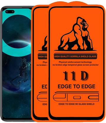 Express Buy Edge To Edge Tempered Glass for Oppo Realme 2 (Gorilla Glass)