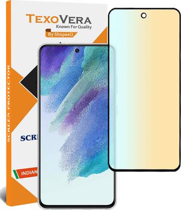TEXOVERA Edge To Edge Tempered Glass for Redmi Note 10, Redmi Note 10s, Matte Ceramic