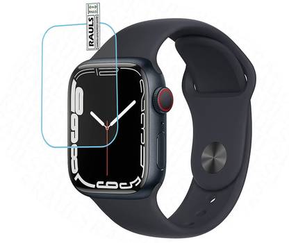FLYSRPECK Edge To Edge Tempered Glass for Apple Watch Series 7