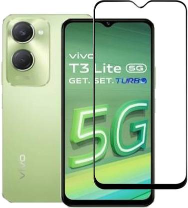 Flipkart SmartBuy Edge To Edge Tempered Glass for vivo T3 Lite 5G
