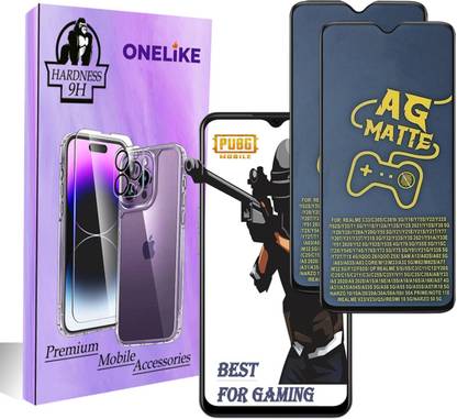 OneLike Edge To Edge Tempered Glass for Lava Z93 Matte Finish AG Glass