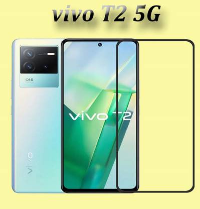 NKCASE Edge To Edge Tempered Glass for vivo T2 5G, VIVO T2 5G, (6.62)