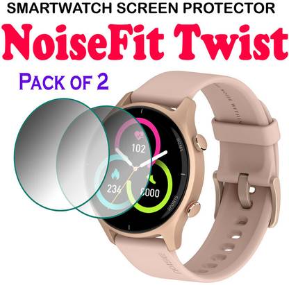 YCHROZE Edge To Edge Tempered Glass for NoiseFit Twist